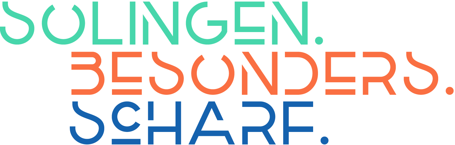 Logo Solingen Besonders Scharf